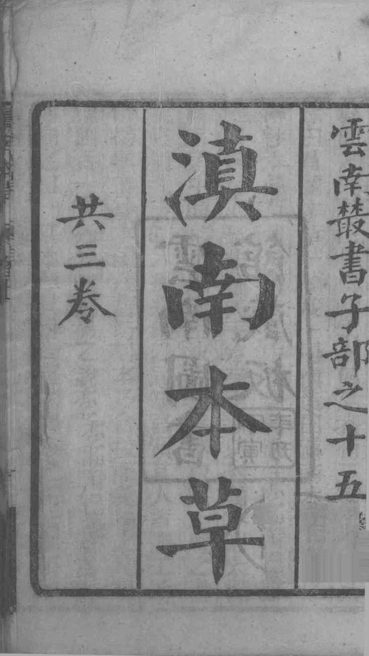 滇南中草 卷上中下PDF电子书下载 - 中医养生阁中医教学-中医资料-中医医案-中医针灸-古籍珍本-中医基础-中医经典-中医-名家学术-中医男科-疾病专治-经方论治-名族医药-中医方剂-中药本草-中医拔罐-中医刮痧-推拿按摩-中医内科-中西结合-中医妇科-中医皮肤-中医医话-中医外科-中医儿科-中医儿科-海外中医-特色疗法-中医骨伤-中医四诊-中医养生阁