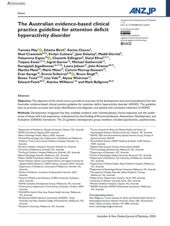 2023 澳大利亚循证临床实践指南：注意力缺陷多动障碍PDF电子书下载 - 中医养生阁中医教学-中医资料-中医医案-中医针灸-古籍珍本-中医基础-中医经典-中医-名家学术-中医男科-疾病专治-经方论治-名族医药-中医方剂-中药本草-中医拔罐-中医刮痧-推拿按摩-中医内科-中西结合-中医妇科-中医皮肤-中医医话-中医外科-中医儿科-中医儿科-海外中医-特色疗法-中医骨伤-中医四诊-中医养生阁