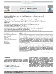 2023 APSA指南:钝性肝脾损伤的管理(更新版)PDF电子书下载中医教学-中医资料-中医医案-中医针灸-古籍珍本-中医基础-中医经典-中医-名家学术-中医男科-疾病专治-经方论治-名族医药-中医方剂-中药本草-中医拔罐-中医刮痧-推拿按摩-中医内科-中西结合-中医妇科-中医皮肤-中医医话-中医外科-中医儿科-中医儿科-海外中医-特色疗法-中医骨伤-中医四诊-中医养生阁