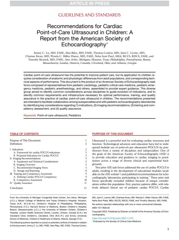 2023 ASE建议:儿童心脏床旁超声检查PDF电子书下载 - 中医养生阁中医教学-中医资料-中医医案-中医针灸-古籍珍本-中医基础-中医经典-中医-名家学术-中医男科-疾病专治-经方论治-名族医药-中医方剂-中药本草-中医拔罐-中医刮痧-推拿按摩-中医内科-中西结合-中医妇科-中医皮肤-中医医话-中医外科-中医儿科-中医儿科-海外中医-特色疗法-中医骨伤-中医四诊-中医养生阁