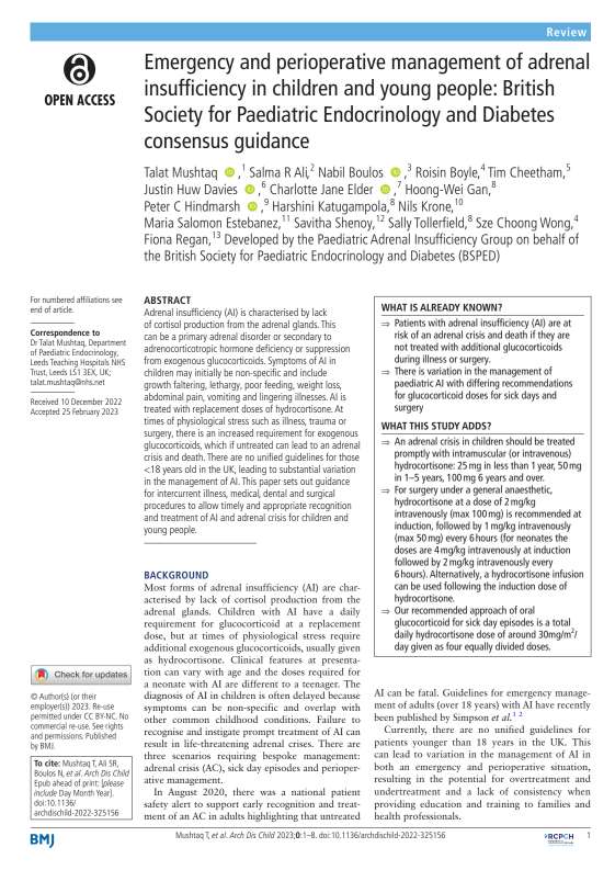 2023 BSPED共识指南：儿童和青年肾上腺功能不全的急诊和围手术期管理PDF电子书下载 - 中医养生阁中医教学-中医资料-中医医案-中医针灸-古籍珍本-中医基础-中医经典-中医-名家学术-中医男科-疾病专治-经方论治-名族医药-中医方剂-中药本草-中医拔罐-中医刮痧-推拿按摩-中医内科-中西结合-中医妇科-中医皮肤-中医医话-中医外科-中医儿科-中医儿科-海外中医-特色疗法-中医骨伤-中医四诊-中医养生阁