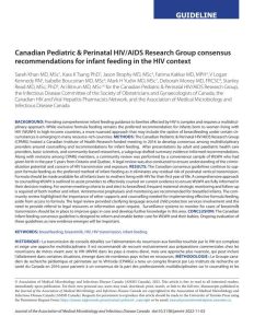 2023 CPARG共识建议:HIV背景下的婴儿喂养PDF电子书下载中医教学-中医资料-中医医案-中医针灸-古籍珍本-中医基础-中医经典-中医-名家学术-中医男科-疾病专治-经方论治-名族医药-中医方剂-中药本草-中医拔罐-中医刮痧-推拿按摩-中医内科-中西结合-中医妇科-中医皮肤-中医医话-中医外科-中医儿科-中医儿科-海外中医-特色疗法-中医骨伤-中医四诊-中医养生阁