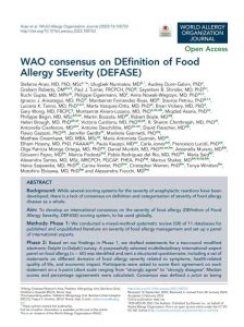 2023 WAO共识:食物过敏严重性定义PDF电子书下载中医教学-中医资料-中医医案-中医针灸-古籍珍本-中医基础-中医经典-中医-名家学术-中医男科-疾病专治-经方论治-名族医药-中医方剂-中药本草-中医拔罐-中医刮痧-推拿按摩-中医内科-中西结合-中医妇科-中医皮肤-中医医话-中医外科-中医儿科-中医儿科-海外中医-特色疗法-中医骨伤-中医四诊-中医养生阁