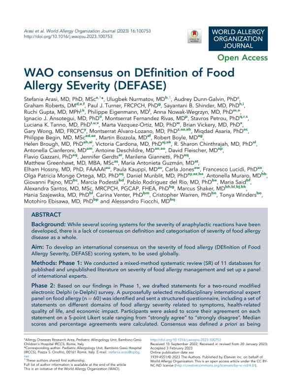 2023 WAO共识：食物过敏严重性定义PDF电子书下载 - 中医养生阁中医教学-中医资料-中医医案-中医针灸-古籍珍本-中医基础-中医经典-中医-名家学术-中医男科-疾病专治-经方论治-名族医药-中医方剂-中药本草-中医拔罐-中医刮痧-推拿按摩-中医内科-中西结合-中医妇科-中医皮肤-中医医话-中医外科-中医儿科-中医儿科-海外中医-特色疗法-中医骨伤-中医四诊-中医养生阁