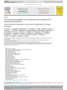 2023 法国实践指南:复发性多软骨炎的诊断与治疗PDF电子书下载中医教学-中医资料-中医医案-中医针灸-古籍珍本-中医基础-中医经典-中医-名家学术-中医男科-疾病专治-经方论治-名族医药-中医方剂-中药本草-中医拔罐-中医刮痧-推拿按摩-中医内科-中西结合-中医妇科-中医皮肤-中医医话-中医外科-中医儿科-中医儿科-海外中医-特色疗法-中医骨伤-中医四诊-中医养生阁