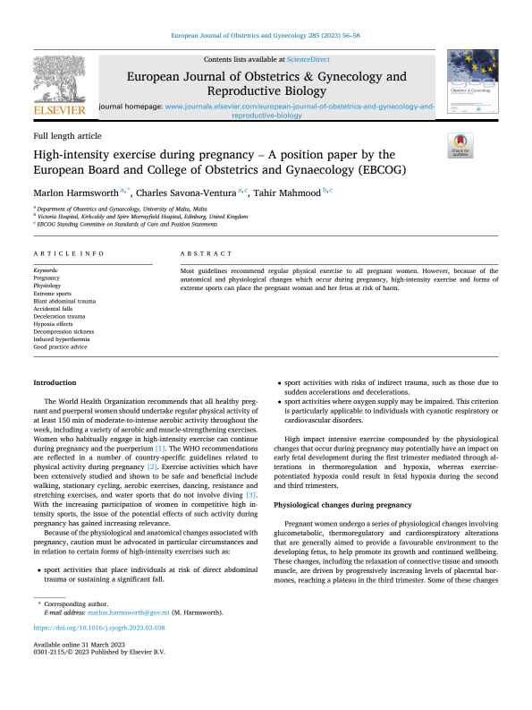 2023 EBCOG意见书:妊娠期高强度运动PDF电子书下载 - 中医养生阁中医教学-中医资料-中医医案-中医针灸-古籍珍本-中医基础-中医经典-中医-名家学术-中医男科-疾病专治-经方论治-名族医药-中医方剂-中药本草-中医拔罐-中医刮痧-推拿按摩-中医内科-中西结合-中医妇科-中医皮肤-中医医话-中医外科-中医儿科-中医儿科-海外中医-特色疗法-中医骨伤-中医四诊-中医养生阁