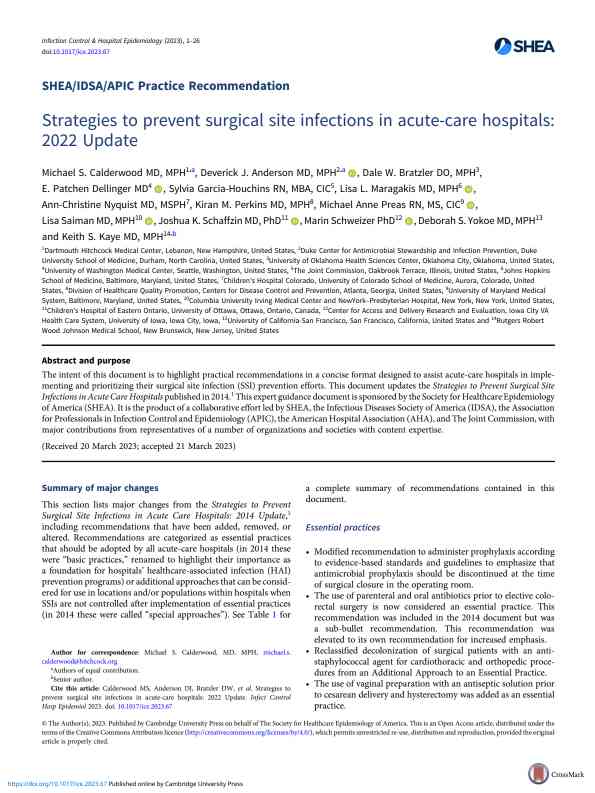 2022+SHEA/IDSA/APIC实践建议:急诊医院手术部位感染的预防策略PDF电子书下载 - 中医养生阁中医教学-中医资料-中医医案-中医针灸-古籍珍本-中医基础-中医经典-中医-名家学术-中医男科-疾病专治-经方论治-名族医药-中医方剂-中药本草-中医拔罐-中医刮痧-推拿按摩-中医内科-中西结合-中医妇科-中医皮肤-中医医话-中医外科-中医儿科-中医儿科-海外中医-特色疗法-中医骨伤-中医四诊-中医养生阁