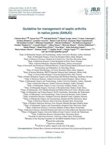 2023 EBJIS指南:原生关节脓毒性性关节炎的管理PDF电子书下载中医教学-中医资料-中医医案-中医针灸-古籍珍本-中医基础-中医经典-中医-名家学术-中医男科-疾病专治-经方论治-名族医药-中医方剂-中药本草-中医拔罐-中医刮痧-推拿按摩-中医内科-中西结合-中医妇科-中医皮肤-中医医话-中医外科-中医儿科-中医儿科-海外中医-特色疗法-中医骨伤-中医四诊-中医养生阁