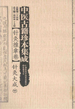 中医古籍珍本集成 针灸推拿卷 针灸大成 下PDF电子书下载 - 中医养生阁中医教学-中医资料-中医医案-中医针灸-古籍珍本-中医基础-中医经典-中医-名家学术-中医男科-疾病专治-经方论治-名族医药-中医方剂-中药本草-中医拔罐-中医刮痧-推拿按摩-中医内科-中西结合-中医妇科-中医皮肤-中医医话-中医外科-中医儿科-中医儿科-海外中医-特色疗法-中医骨伤-中医四诊-中医养生阁