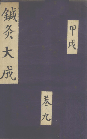 针灸大成 甲戌 卷九PDF电子书下载 - 中医养生阁中医教学-中医资料-中医医案-中医针灸-古籍珍本-中医基础-中医经典-中医-名家学术-中医男科-疾病专治-经方论治-名族医药-中医方剂-中药本草-中医拔罐-中医刮痧-推拿按摩-中医内科-中西结合-中医妇科-中医皮肤-中医医话-中医外科-中医儿科-中医儿科-海外中医-特色疗法-中医骨伤-中医四诊-中医养生阁