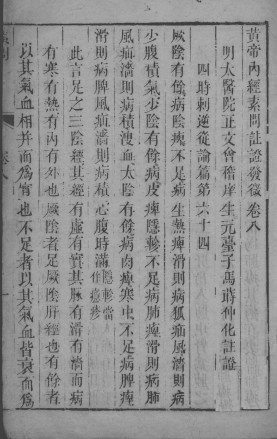 黄帝内经素问灵枢注证发微 卷八PDF电子书下载 - 中医养生阁中医教学-中医资料-中医医案-中医针灸-古籍珍本-中医基础-中医经典-中医-名家学术-中医男科-疾病专治-经方论治-名族医药-中医方剂-中药本草-中医拔罐-中医刮痧-推拿按摩-中医内科-中西结合-中医妇科-中医皮肤-中医医话-中医外科-中医儿科-中医儿科-海外中医-特色疗法-中医骨伤-中医四诊-中医养生阁